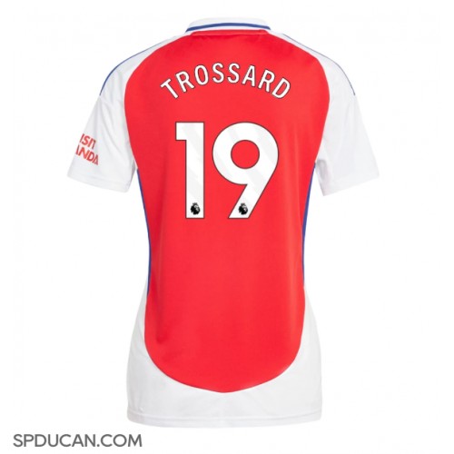 Zenski Nogometni Dres Arsenal Leandro Trossard #19 Domaci 2024-25 Kratak Rukav